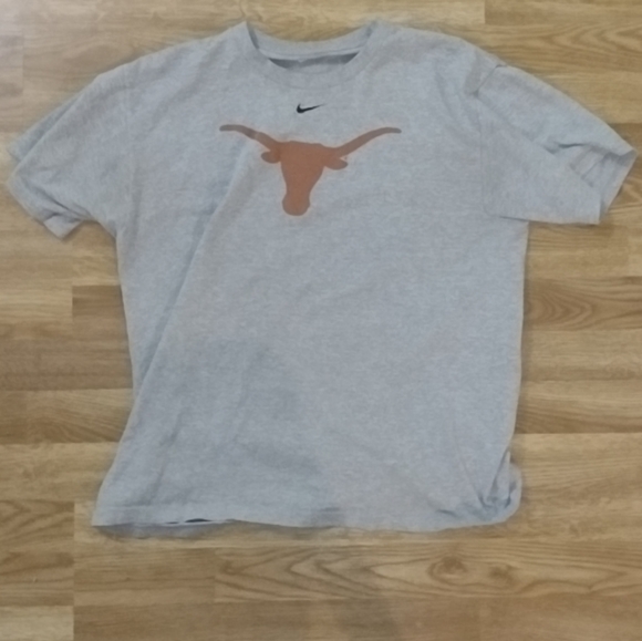 Grey Nike Tshirt with orange Texas logo - Picture 2 of 2
